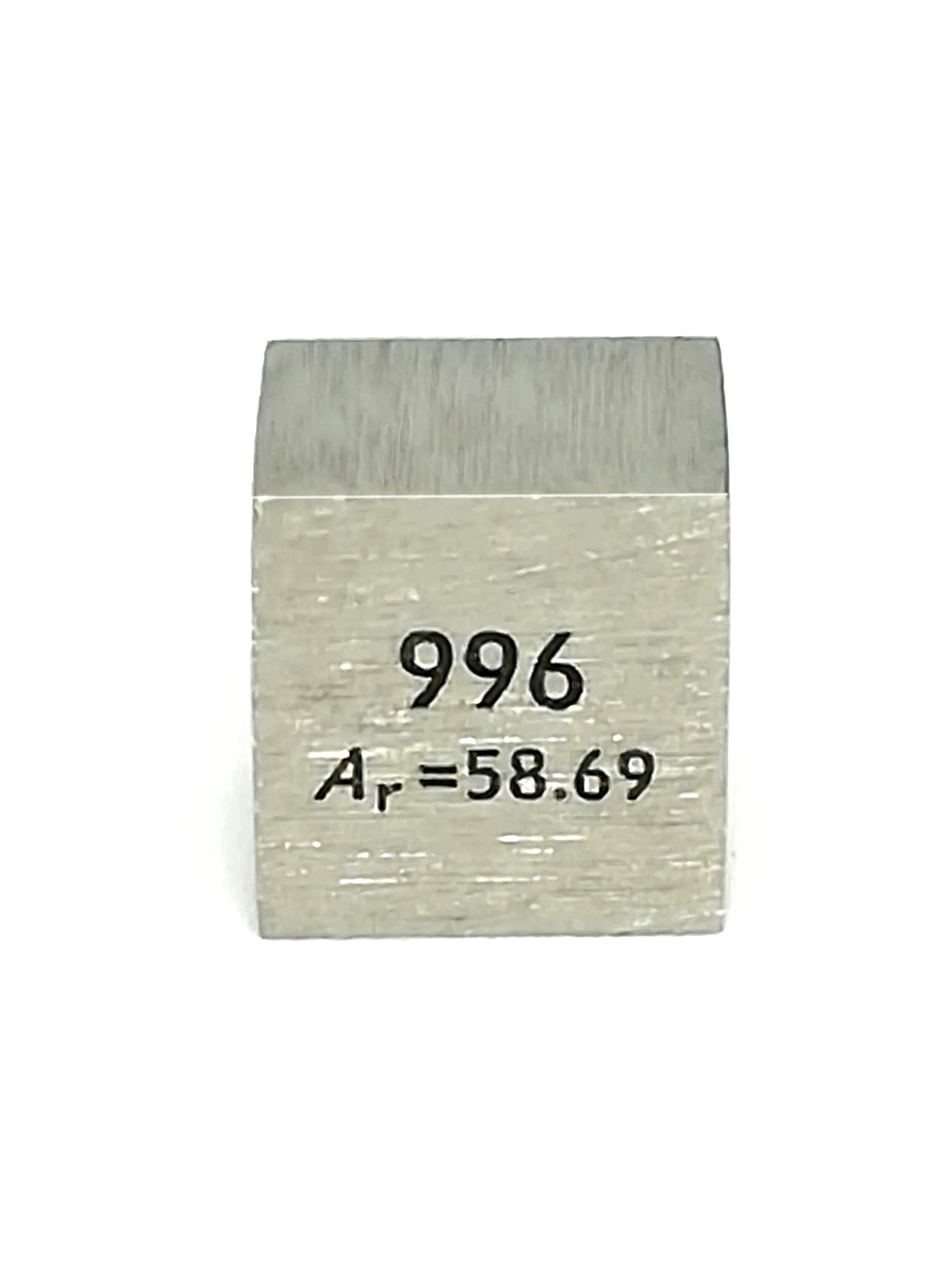 Amazon | 元素標本 ニッケル Ni (10mmキューブ・刻印A・通常面) | 岩石